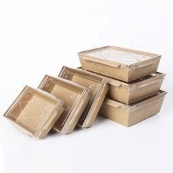 На вынос подгонянный ODM FSC коробки коробки упаковки еды/еды Kraft бумажный