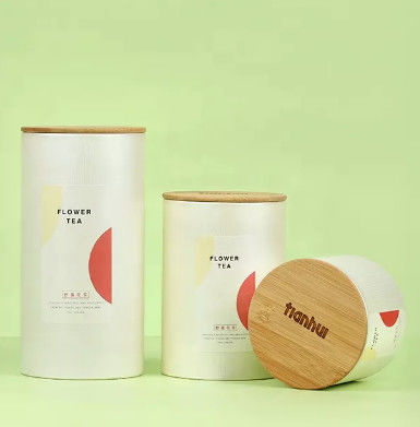 Чай картона Paperboard цилиндра трубки кладет 99x85mm в коробку 99x150mm