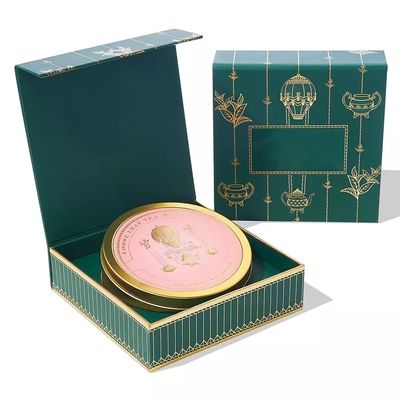 Коробка чая OEM/ODM упаковывая, изготовленная на заказ банка чая металла с крышкой