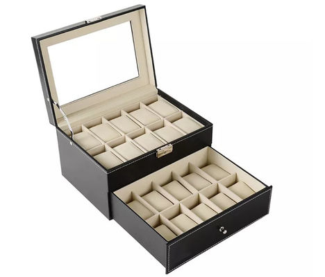 коробки ISO9001 дозора собрания коробок MDF 20pcs деревянные упаковывая упаковывая