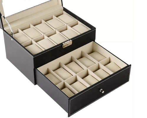 коробки ISO9001 дозора собрания коробок MDF 20pcs деревянные упаковывая упаковывая