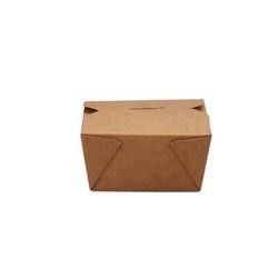 Фаст-фуда коробки 800ml упаковки еды ODM коробка устранимого Biodegradable упаковывая