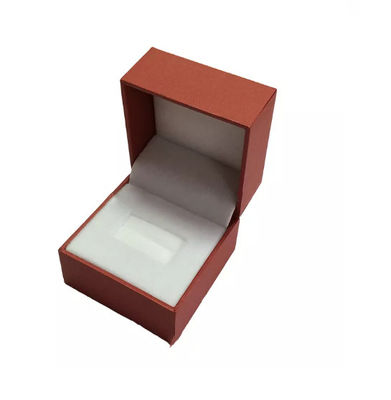 Восхитительная коробка упаковки ISO9001 ювелирных изделий Leatherette коробки PU кожаная