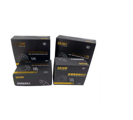 Коробки небольшое Debossing ISO9001 рифленого картона черные грузя