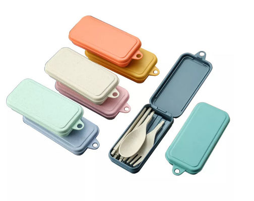 Перемещение коробки набора обедающего 3 частей упаковывая со складывая Tableware Spork палочек