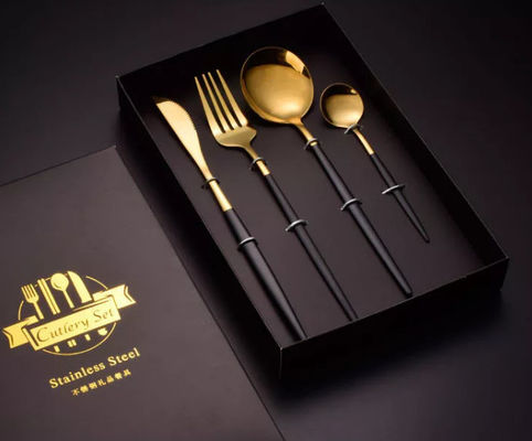 Коробки Dinnerware Flatware упаковывая с ложкой и вилкой нержавеющей стали 410