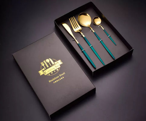 Коробки Dinnerware Flatware упаковывая с ложкой и вилкой нержавеющей стали 410