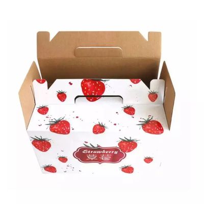 Коробка овоща свежих фруктов упаковывая рифленую коробку Recyclable