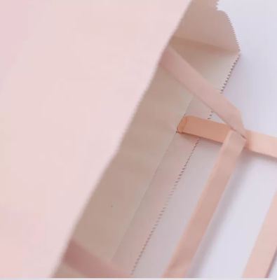 Сумка ISO9001 ручки заплаты бумажного мешка Kraft пинка ODM Biodegradable