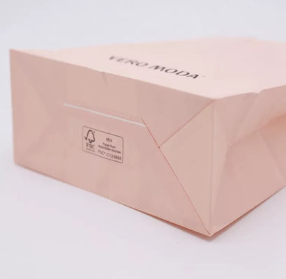 Сумка ISO9001 ручки заплаты бумажного мешка Kraft пинка ODM Biodegradable