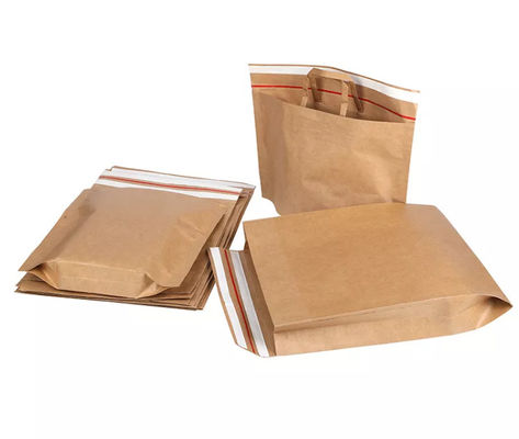 Biodegradable ISO сумки Tote бумаги сумки CMYK Kraft Kraft бумажный