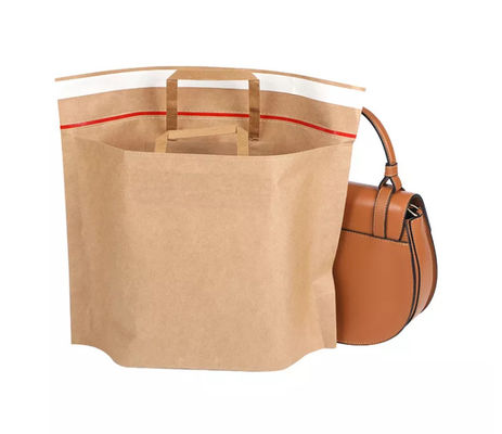 Biodegradable ISO сумки Tote бумаги сумки CMYK Kraft Kraft бумажный