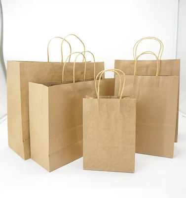 Сумка Kraft простого хлеба упаковывая повторно использовала Biodegradable напечатанное красочное