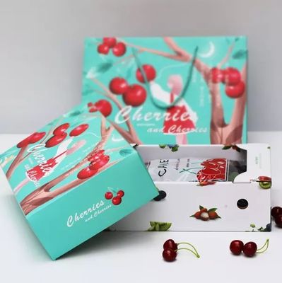 Ecofriendly картонные коробки CMYK плода овоща/цвет Pantone