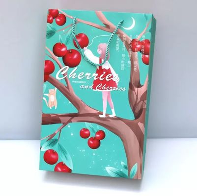 Ecofriendly картонные коробки CMYK плода овоща/цвет Pantone