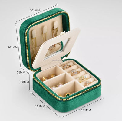 Восхитительный ящик для хранения Biodegradable Handmade ISO9001 ювелирных изделий серьги
