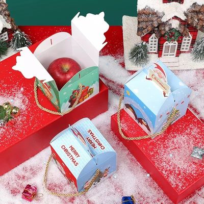 Роскошный цвет подарочных коробок 10*10*10cm конфеты праздника картона Multi