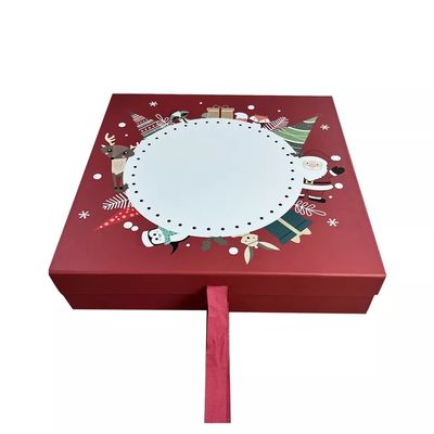 Аттестация коробок доставки ISO9001 орнамента рождества Paperboard FSC